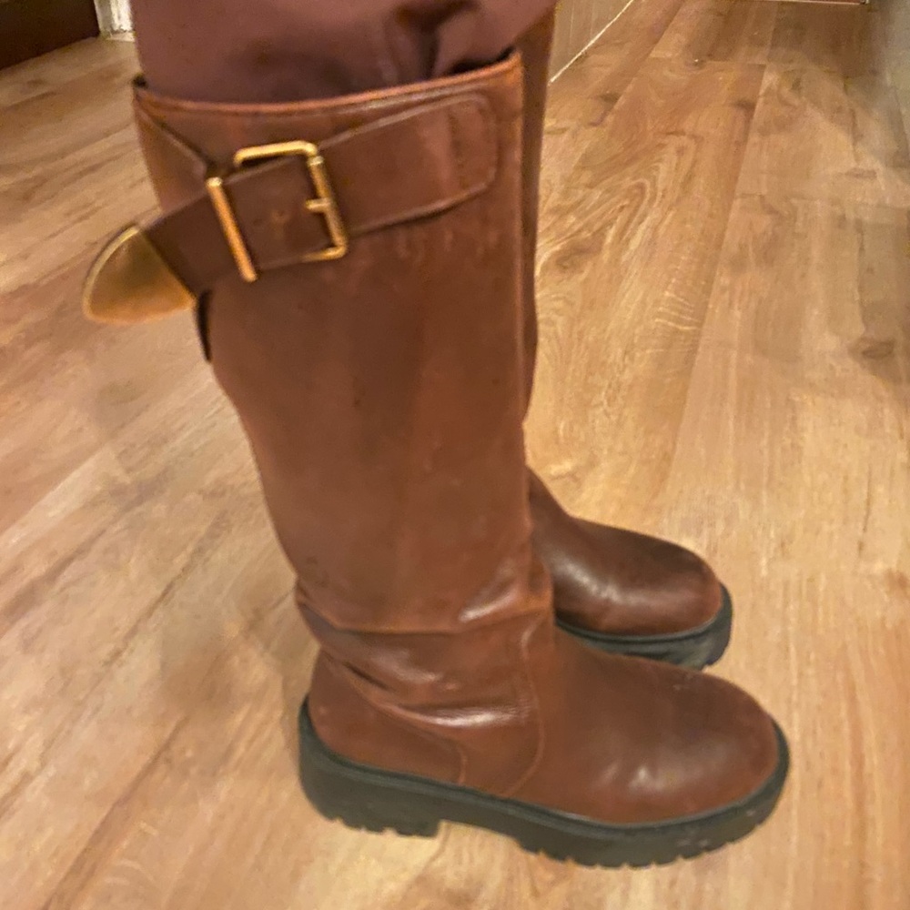 Steve Madden Brown Knee-High Boots